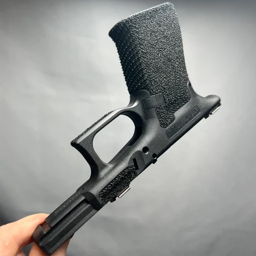Lead Baron Customs G19 Gen 3 Stippled Frame — Combo (X and Tracker)
