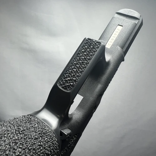 Lead Baron Customs G19 Gen 3 Stippled Frame — Combo (X and Tracker)