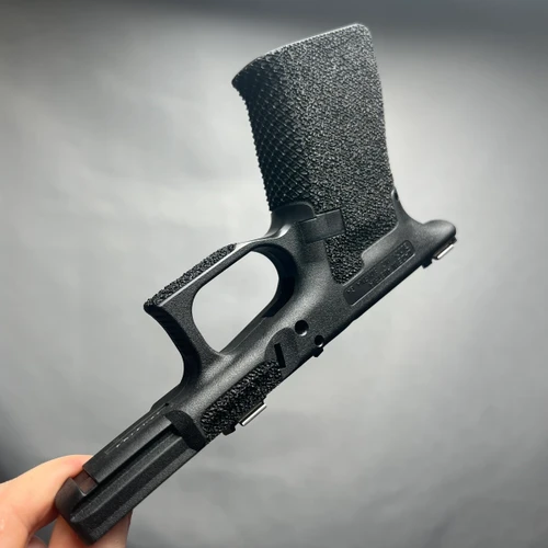 Lead Baron Customs G19 Gen 3 Stippled Frame — Combo (X and Tracker)