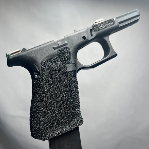 Lead Baron Customs G19 Gen 5 Stippled Frame — Combo (X and Tracker)