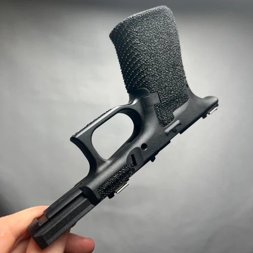 Lead Baron Customs G19 Gen 5 Stippled Frame — Combo (X and Tracker)