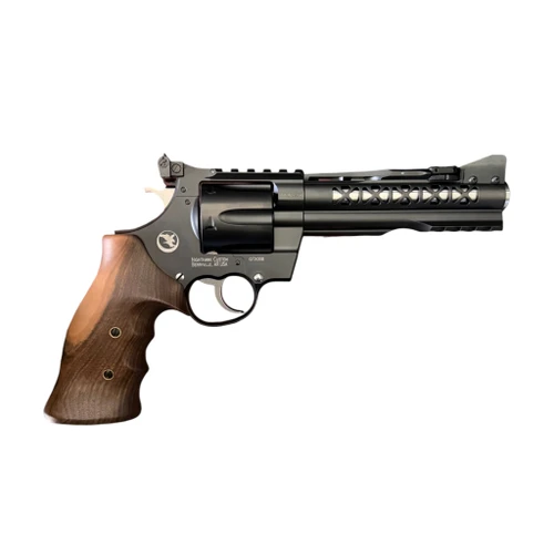 Korth Super Sport GTX 6" 6-Shot Revolver (.44 Mag) Black DLC