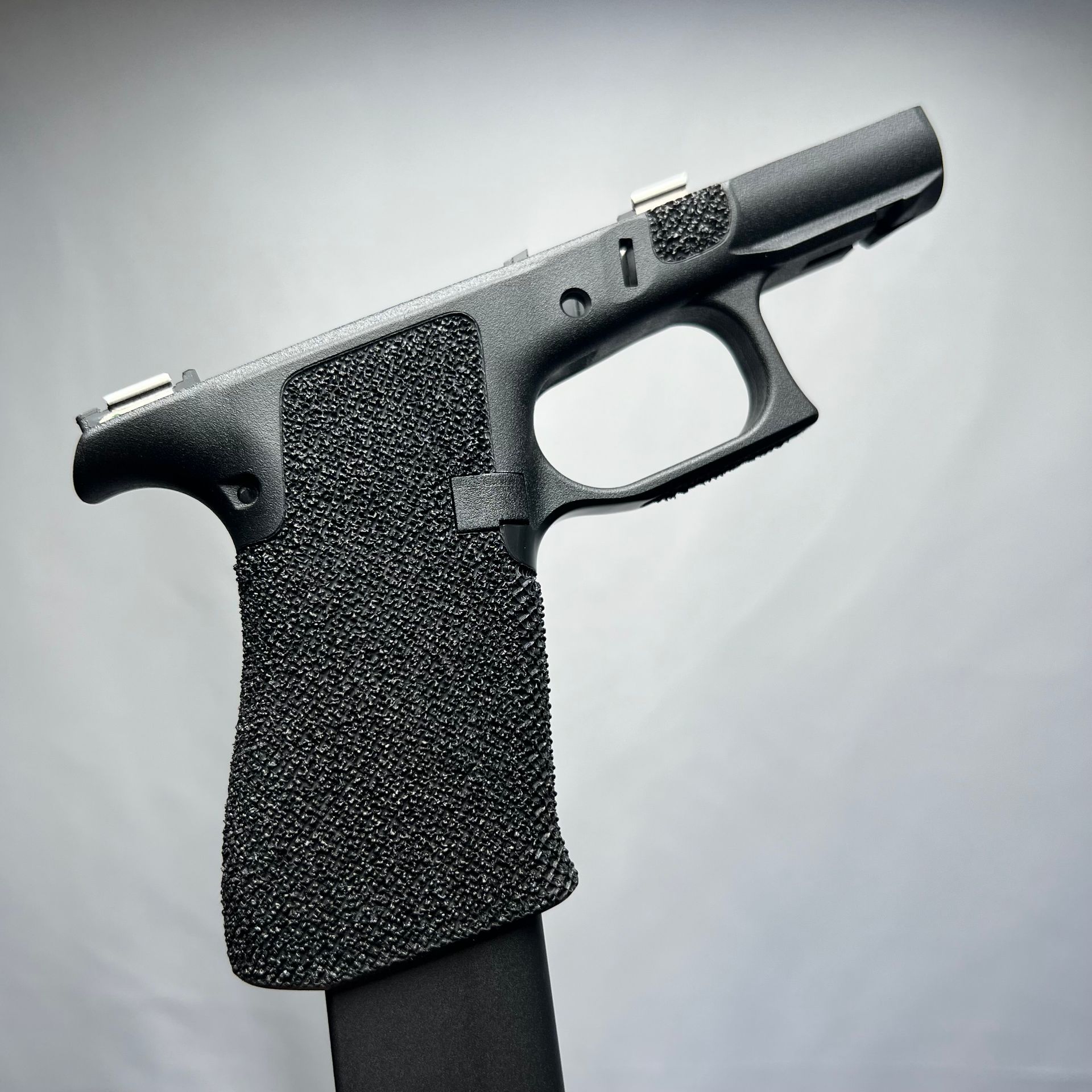 Stippled Frame Lead Baron Customs G48 MOS Stippled Frame Combo Texture Single ...