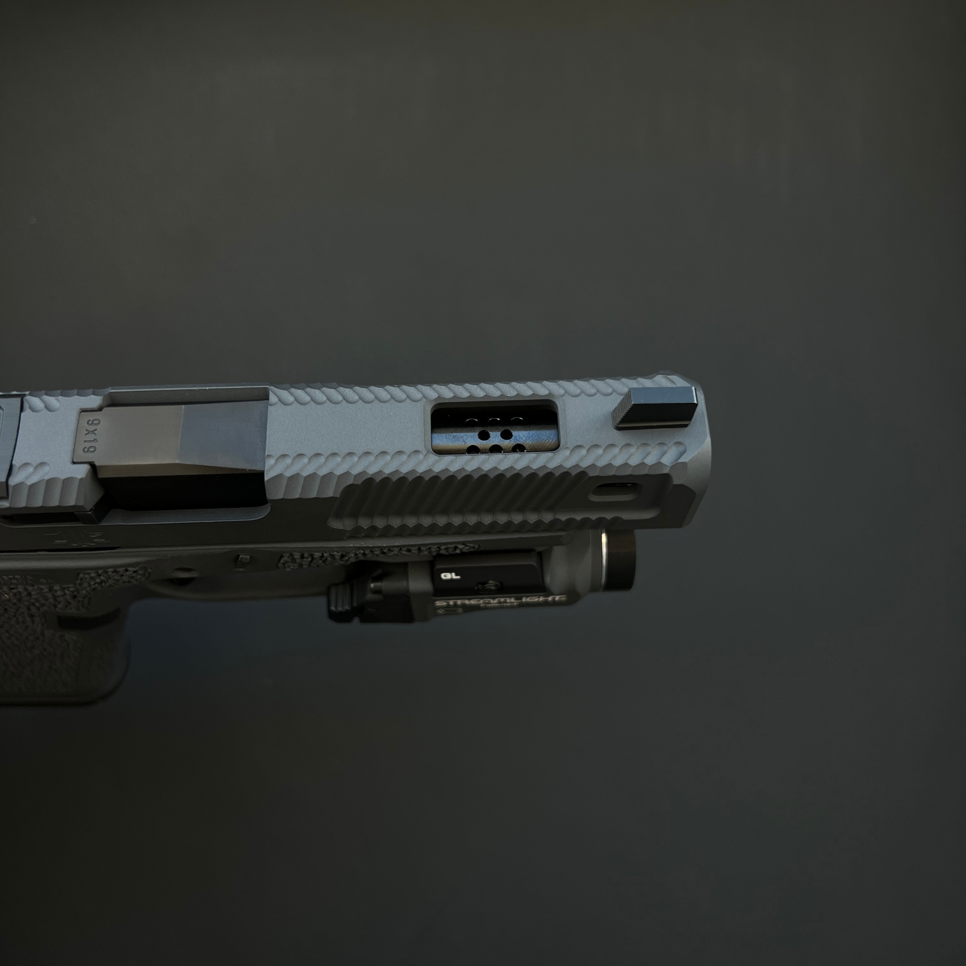 LWS G48 MOS Ported Ripper 507K Full Build Gray | Reactive Gunworks