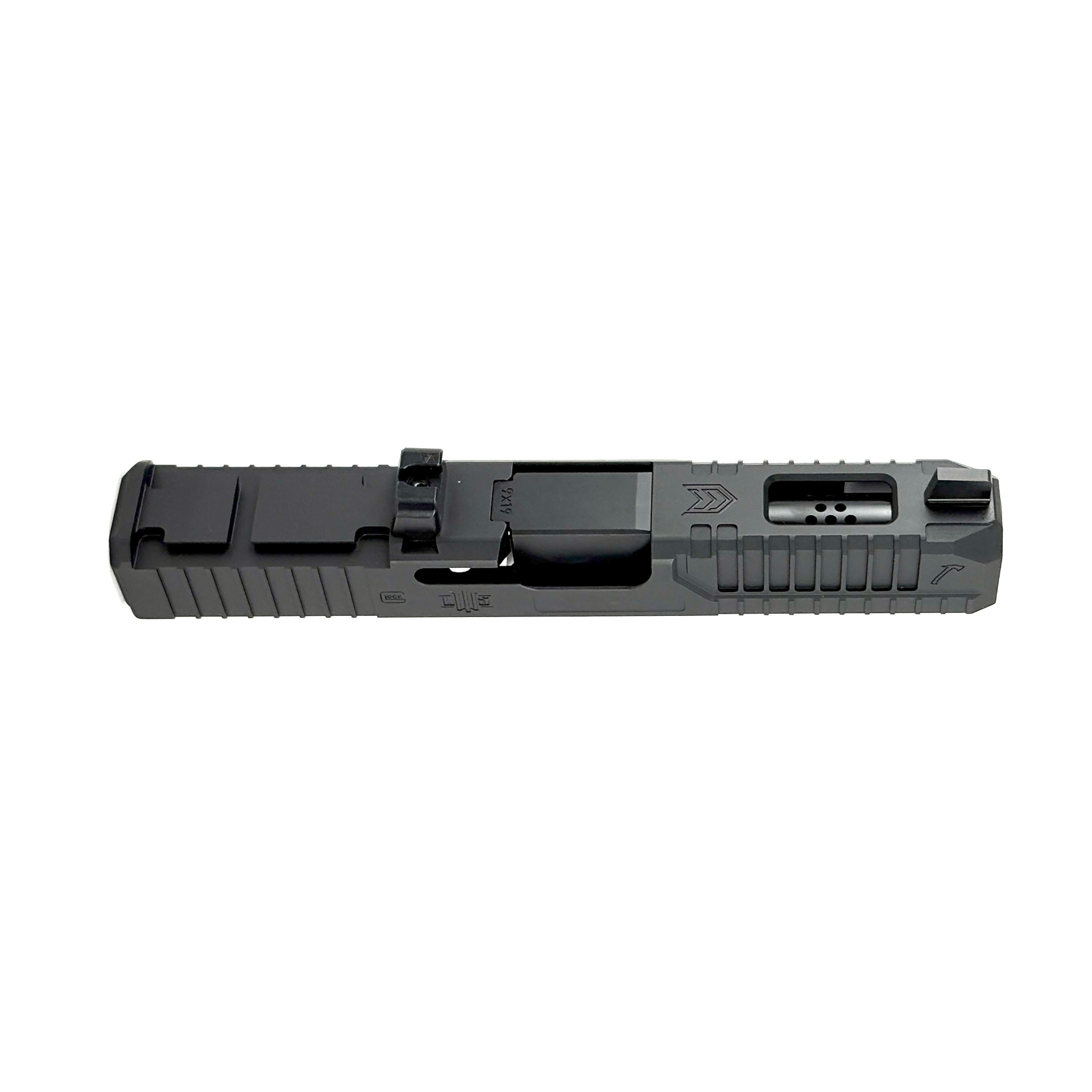 LWS x Veil G19 Gen 3 Tomahawk Ported Slide Nitride ACRO with Barrel
