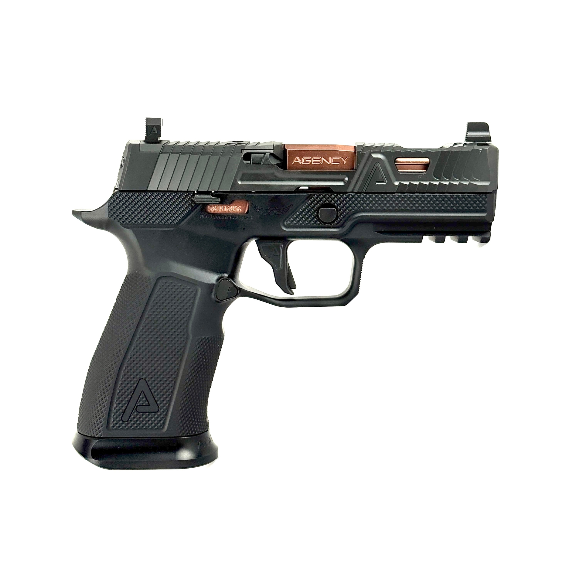 Agency P320 Ported EXA DLC Rose Gold 3.9