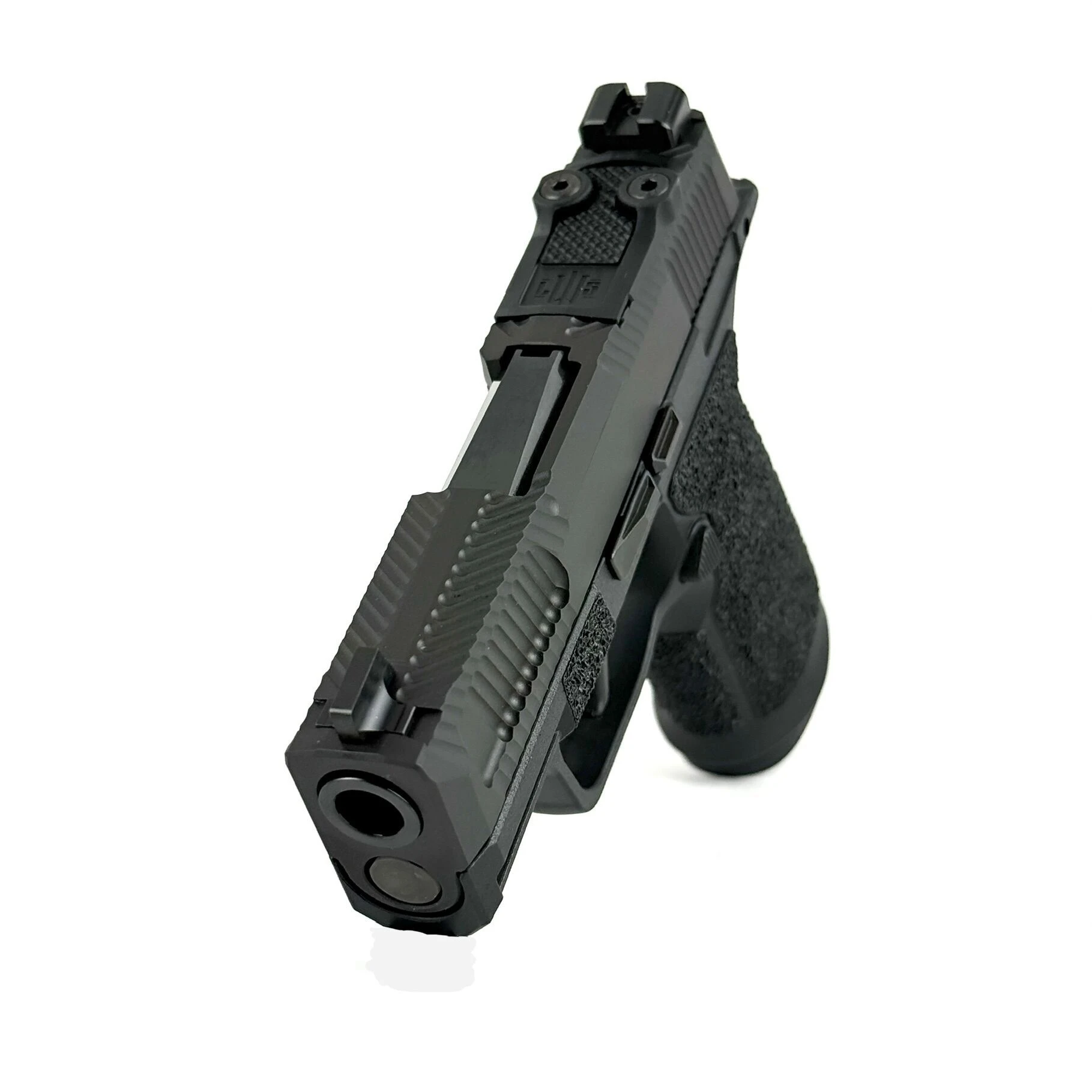 Lws Ripper LWS P365 XMACRO Short Ripper Black DLC Stippled Wilson Grip - Reactive ...