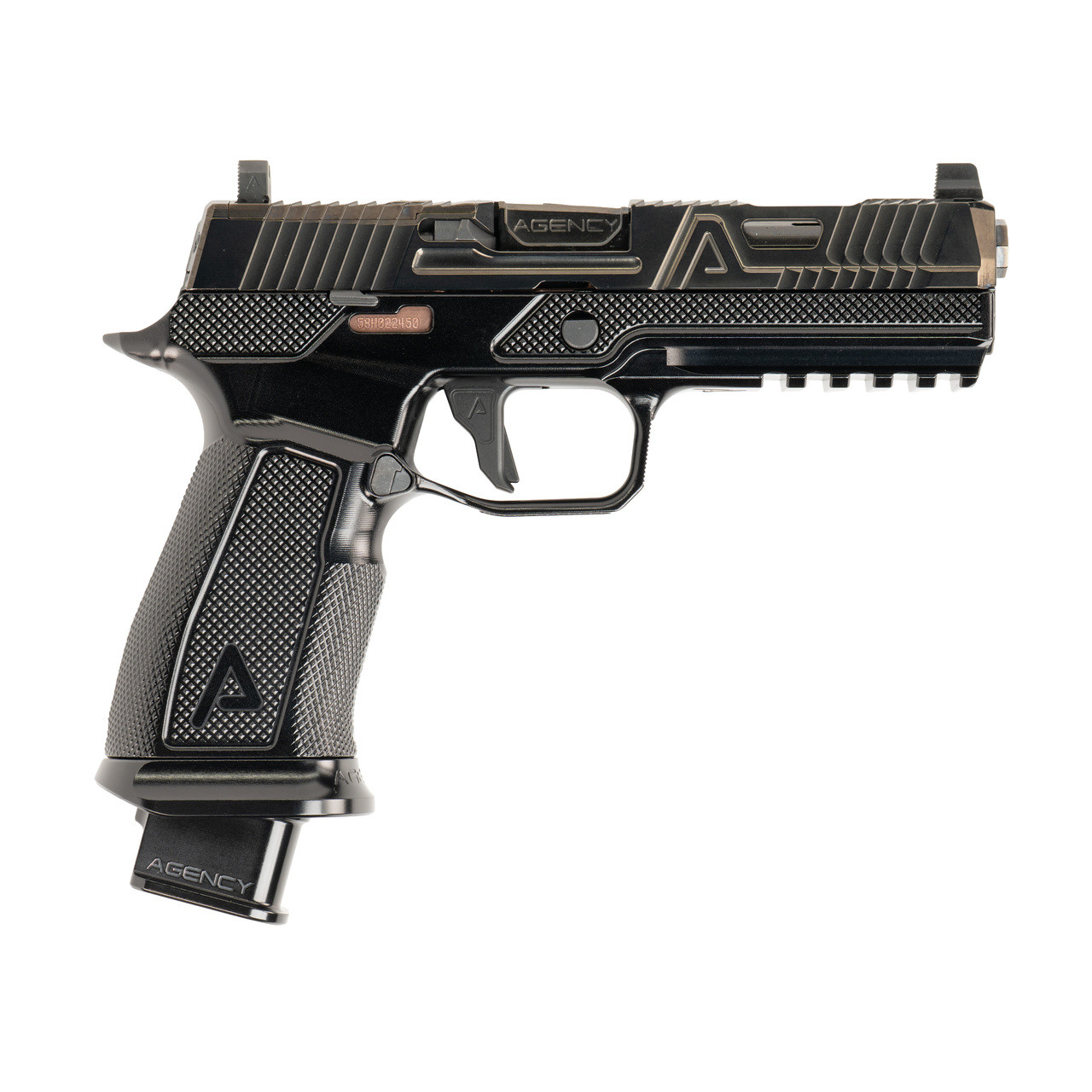 Agency Arms P320 4.7 Ported EXA Polished DLC Icarus Premier-img-1