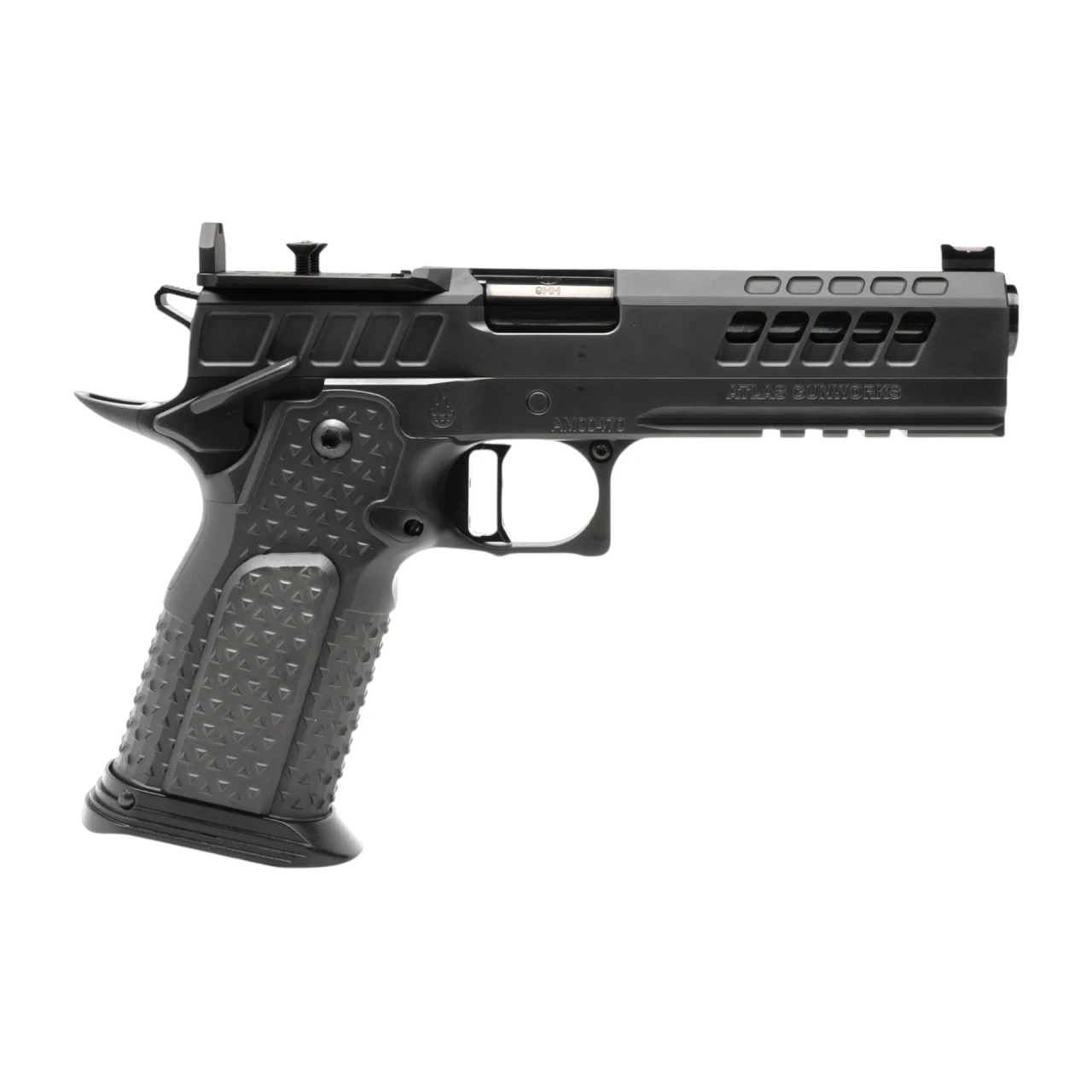 Atlas Gunworks Titan V3 5 DLC (9MM) Flat Medium Black Trigger-img-1
