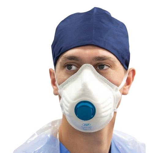 JSP Martcare  FFP3 Moulded Valved dust Masks (BOX 10)