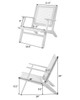 Balkene Home Vega Natural Stain Outdoor Chair 