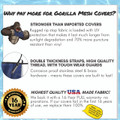 Freetime Fun Gorilla Mesh Safety Cover for Inground Pools - 16 Year Warranty, UV Protected & Abrasion Resistant Mesh 