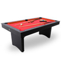 Freetime Fun Ashford 6' Portable Folding Pool Table - Plays Like a Full-Sized Billiard Table for Home Fun 