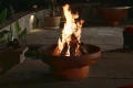  Fire Pit Art Low Boy Fire Pit - Handcrafted Steel Outdoor Fire Pit with Patina Finish 