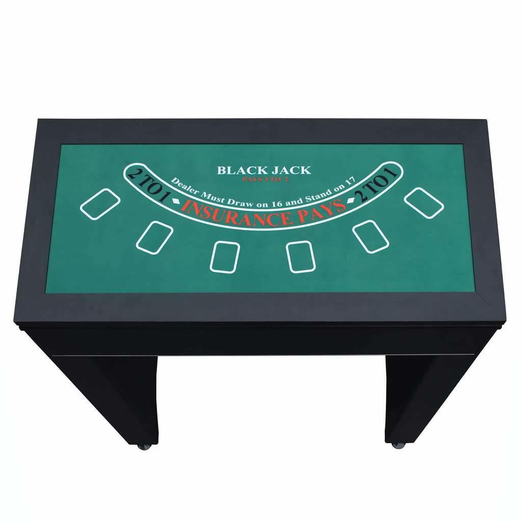 Buy Monte Carlo 4-In-1 Multi Game Casino Table with Blackjack