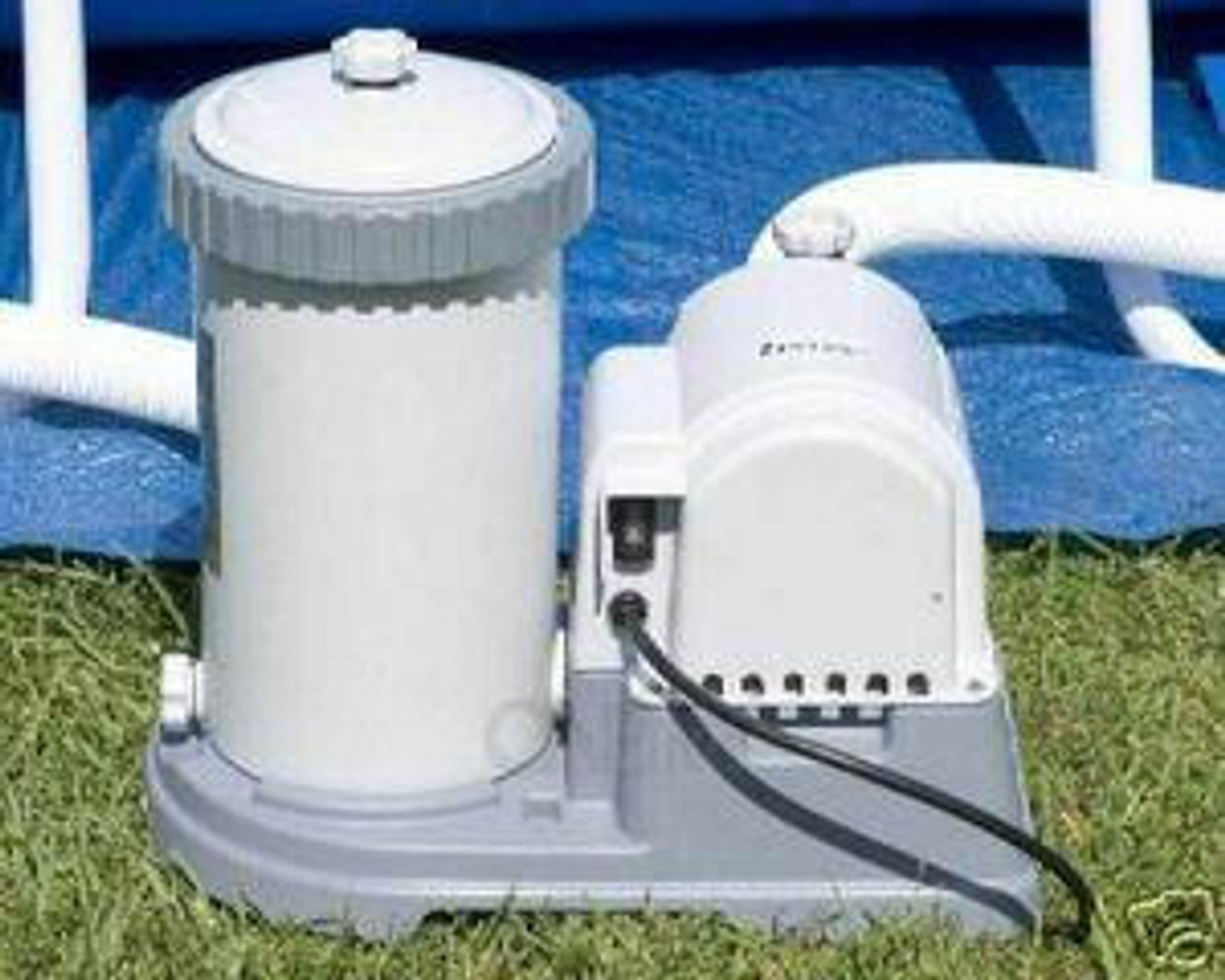 Intex Above Ground Pool Filter Pump with 2500 GPH Model on Pool and Spa Supply Store
