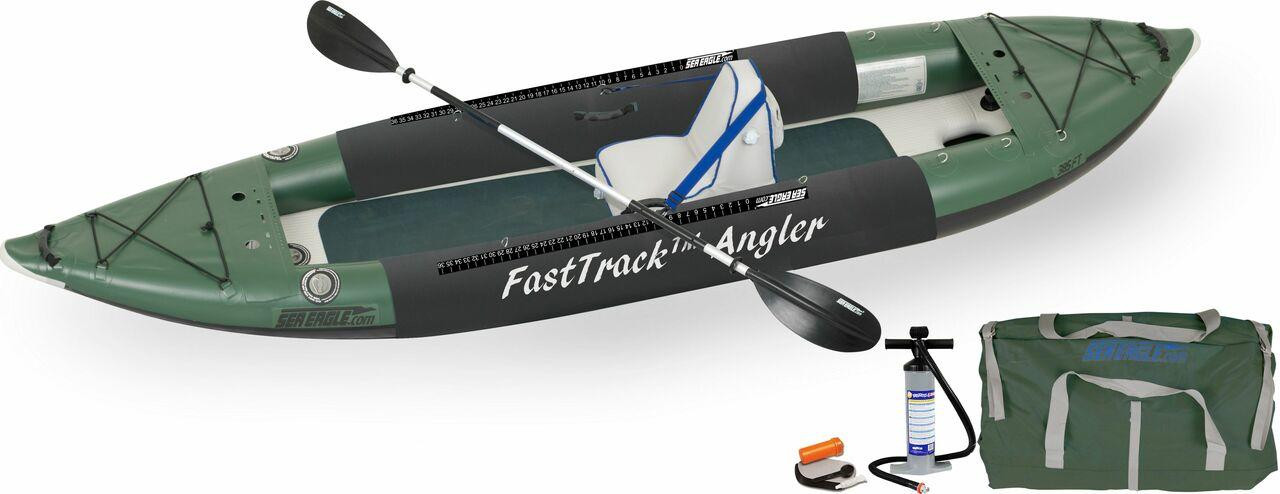 Sea Eagle 385ft FastTrack Deluxe Solo Package Inflatable Kayak