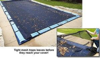 Leaf Net Cover for Rectangle Inground Pool