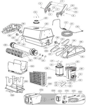 AquaProducts Aquabot Replacement Brushes A3002BPK