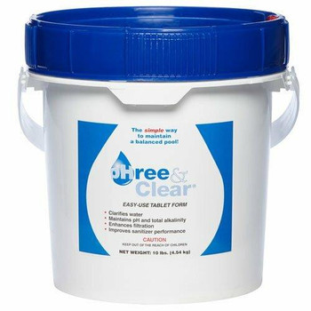 AllChem pHree and Clear Pool Chemical Balance Tablets 10 pound bucket