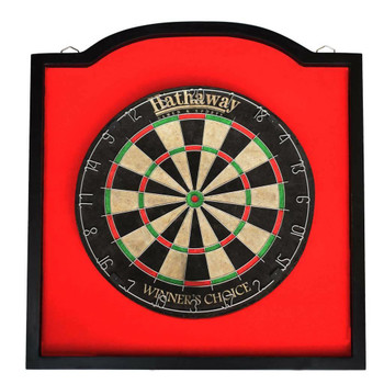 Blue Wave Dart Backboard with 1-in Wood Frame Blue Wave Dart Backboard with 1-in Wood Frame