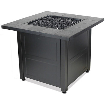 Endless Summer LP Gas Outdoor Fire Table with Stamped Tile Design