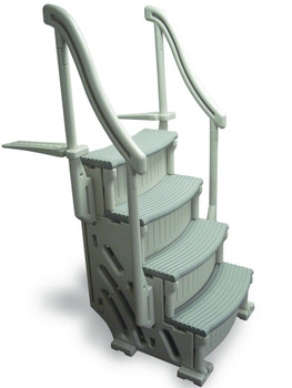 Confer Plastics Confer Curve Above Ground Pool Entry Step Confer Plastics Confer Curve Above Ground Pool Entry Step