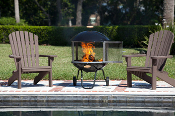 Fire Sense 28" Bessemer Patio Fireplace 