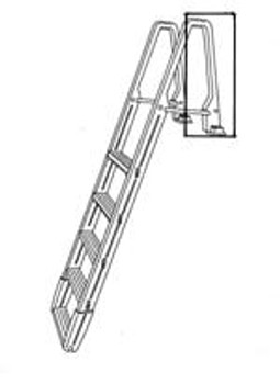 Confer Plastics Confer CK7100 Conversion Kit for Model 7100B ladder Confer Plastics Confer CK7100 Conversion Kit for Model 7100B ladder