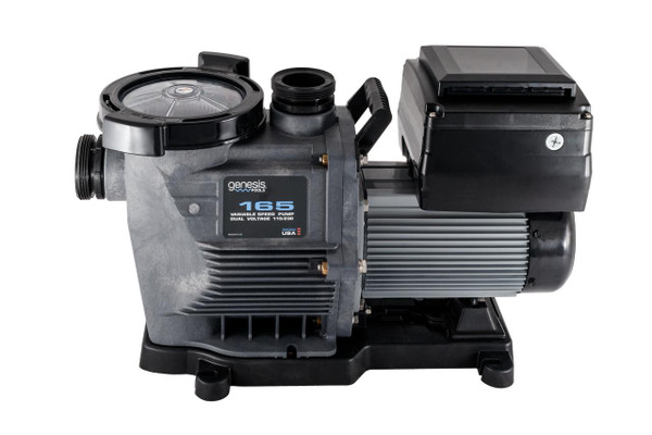  Genesis Pools Variable Speed Dual Voltage 1.65HP Pool Pump Model GPPD165 