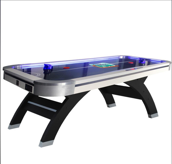  Freetime Fun Slap Shot 7' Air Hockey Table - Pro Style Play with Powerful Blower, LED Scoring, & Easy Assembly 