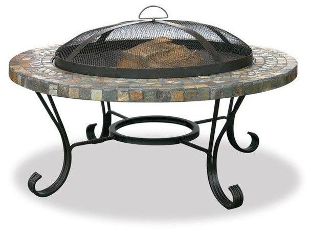 Uniflame Uniflame Slate Tile and Copper Firebowl Fire Pit