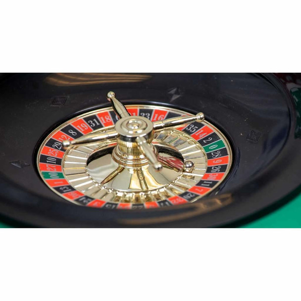 Casino Game Table 4-in-1 Roulette Blackjack Craps with Full Set of Accessories