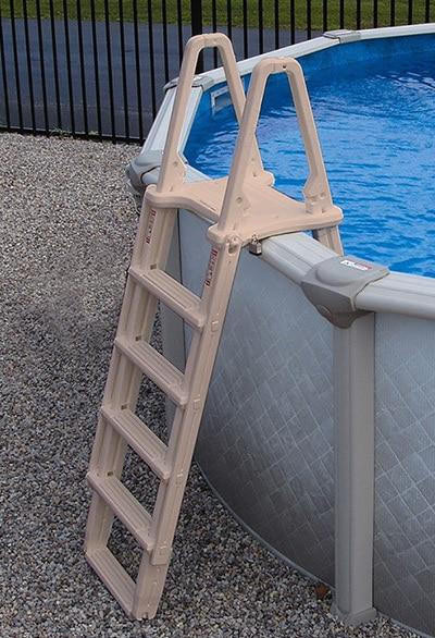 Roll Guard A Frame Above Ground Pool Ladder Confer Plastics 7200 on