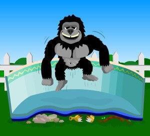 Blue Wave Gorilla Floor Padding