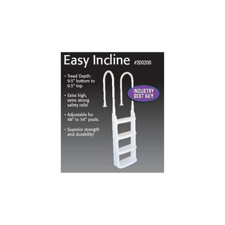 Main Access Easy Incline Above Ground In-Pool Ladder