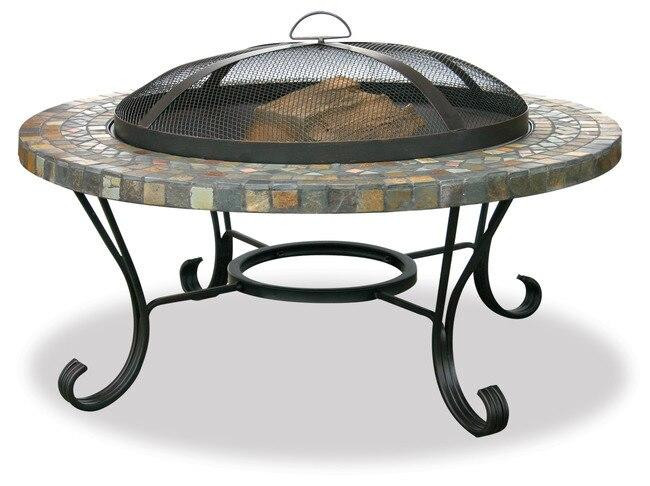 Uniflame Uniflame Slate Tile and Copper Firebowl Fire Pit