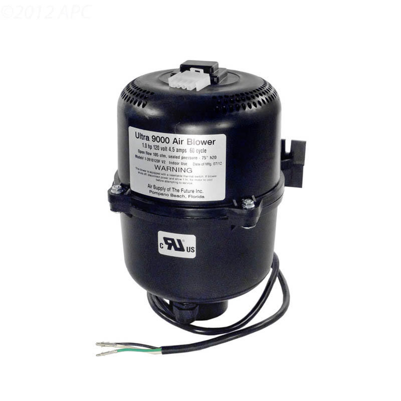 Air Supply Air Supply Ultra 9000 1hp 120v High Performance Spa Blower