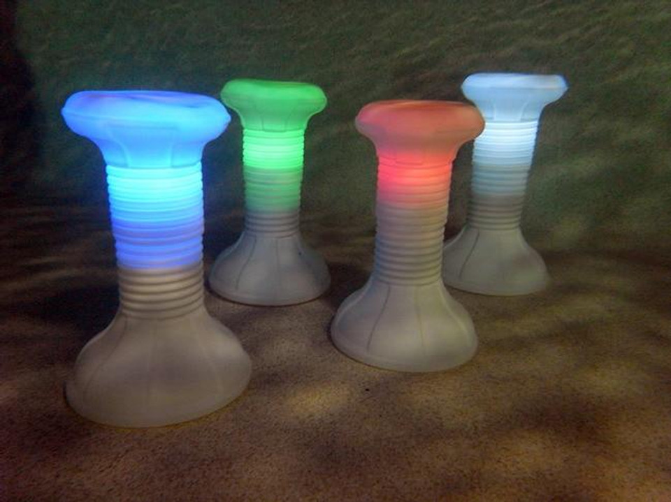 Envy Pool Products The Pool Stool LED with LED Color Changing Light