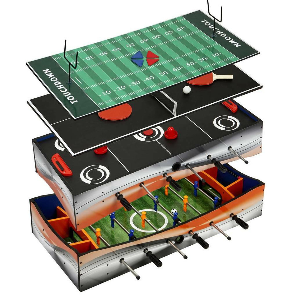Blue Wave Revolver 40-in 4-in-1 Multi-Game Table