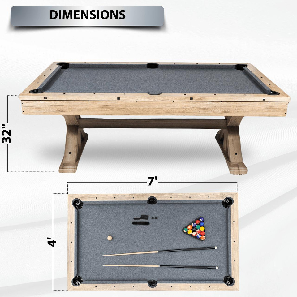 Freetime Fun Rockford 7' Multi-Game Table 