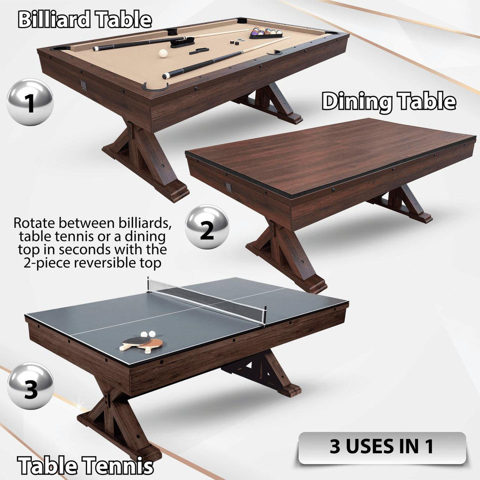 Freetime Fun Rockford 7' Multi-Game Table 
