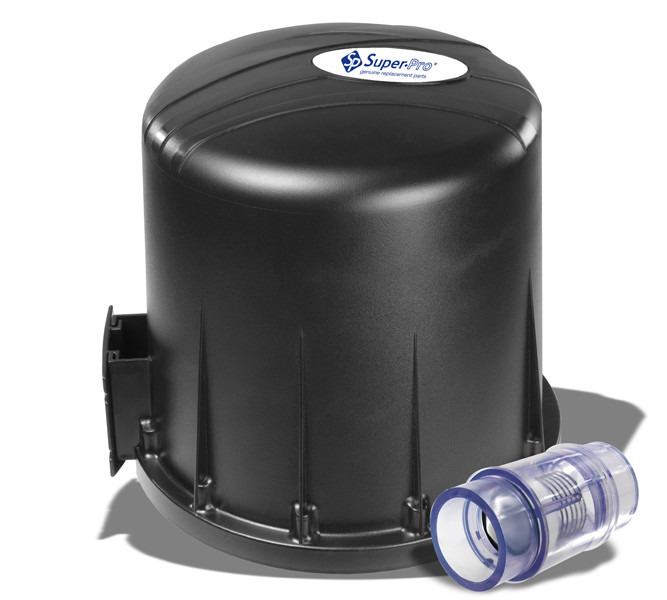 Super-Pro 1HP 240v Quiet Spa Blower with Check Valve