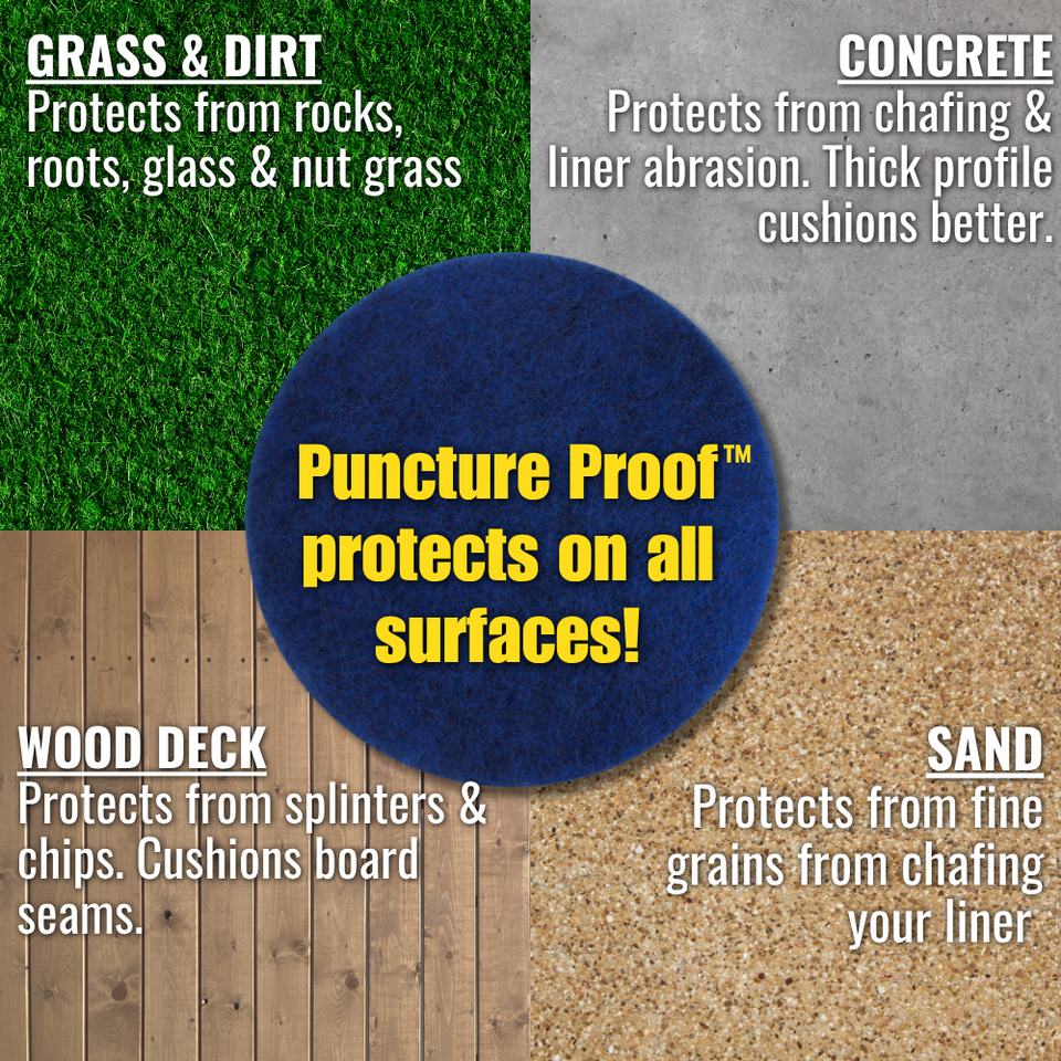 Puncture Proof Pool Liner Pad