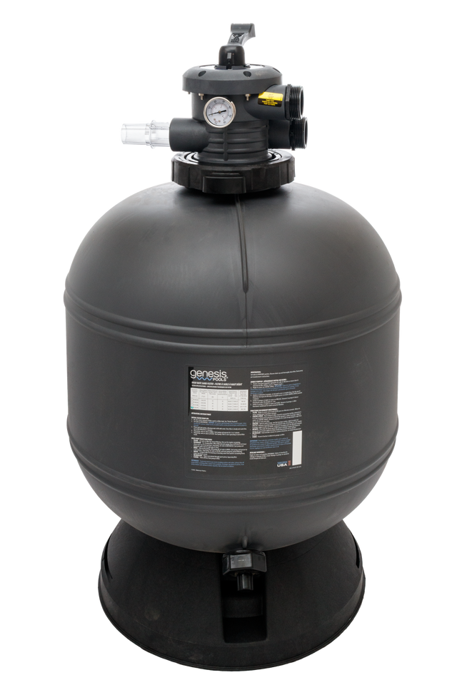 Genesis Pools 26" Sand Filter with 7 Position Multi-Port Valve