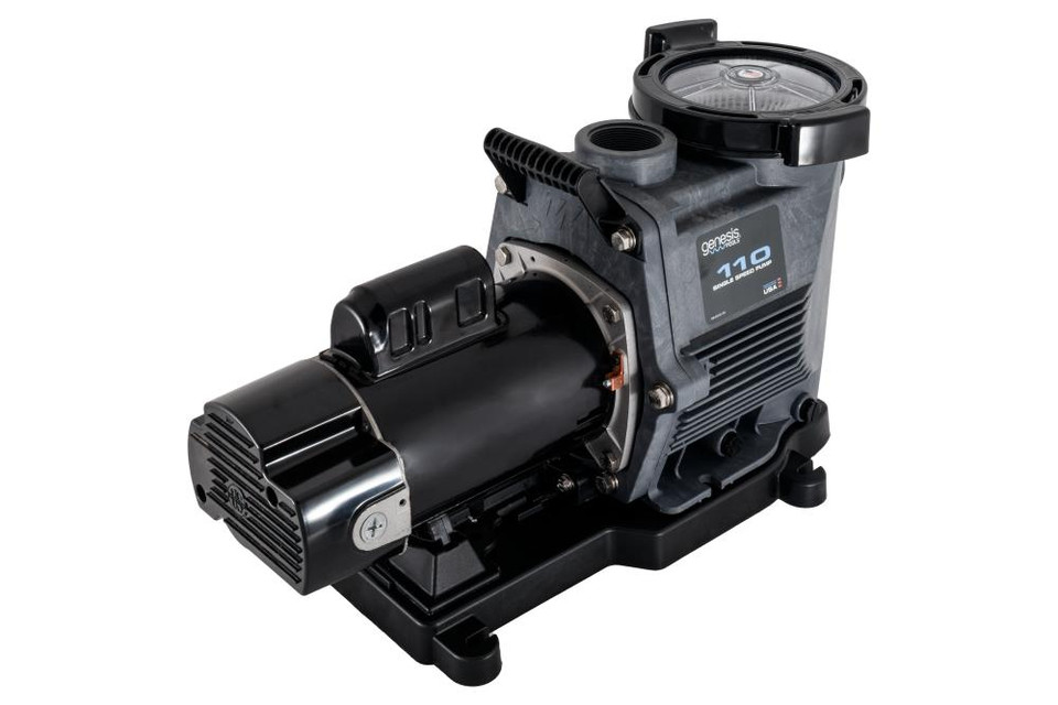  Genesis Pools 1.10 HP Single Speed Inground Pool Pump 
