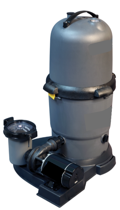 Cartridge Filter with Twist-Lock Pump by Genesis Pools