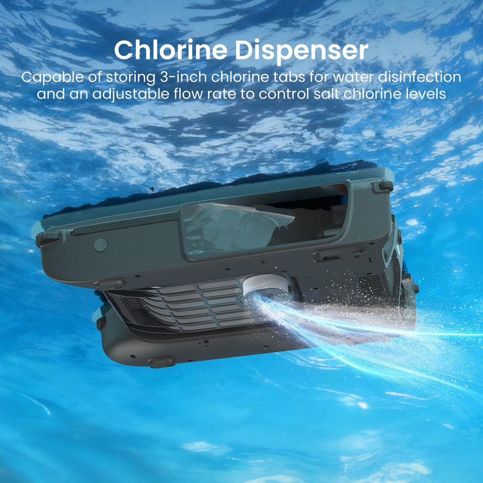  Aiper EcoSurfer P1 Robotic Pool Skimmer with Solar Charging 