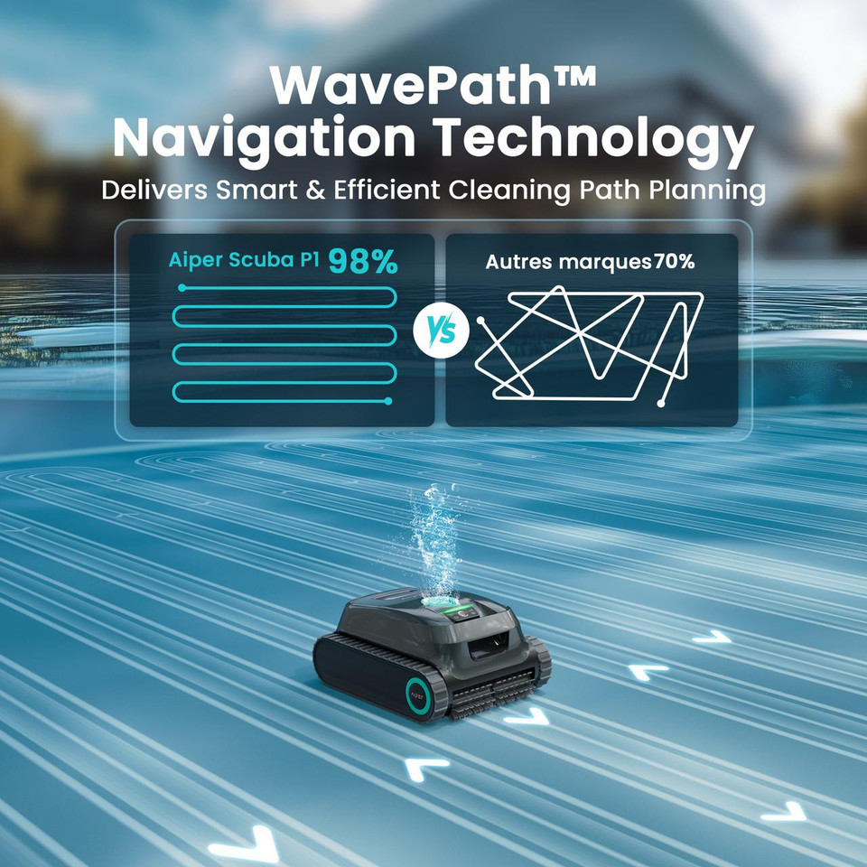  Aiper Scuba P1 Cordless Robotic Pool Cleaner 