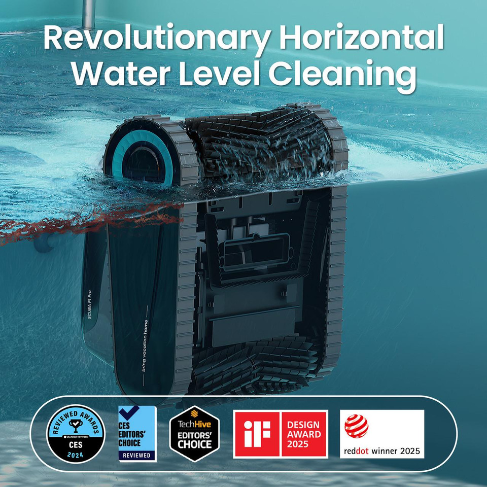  Aiper Scuba P1 Pro Cordless Robotic Pool Cleaner 